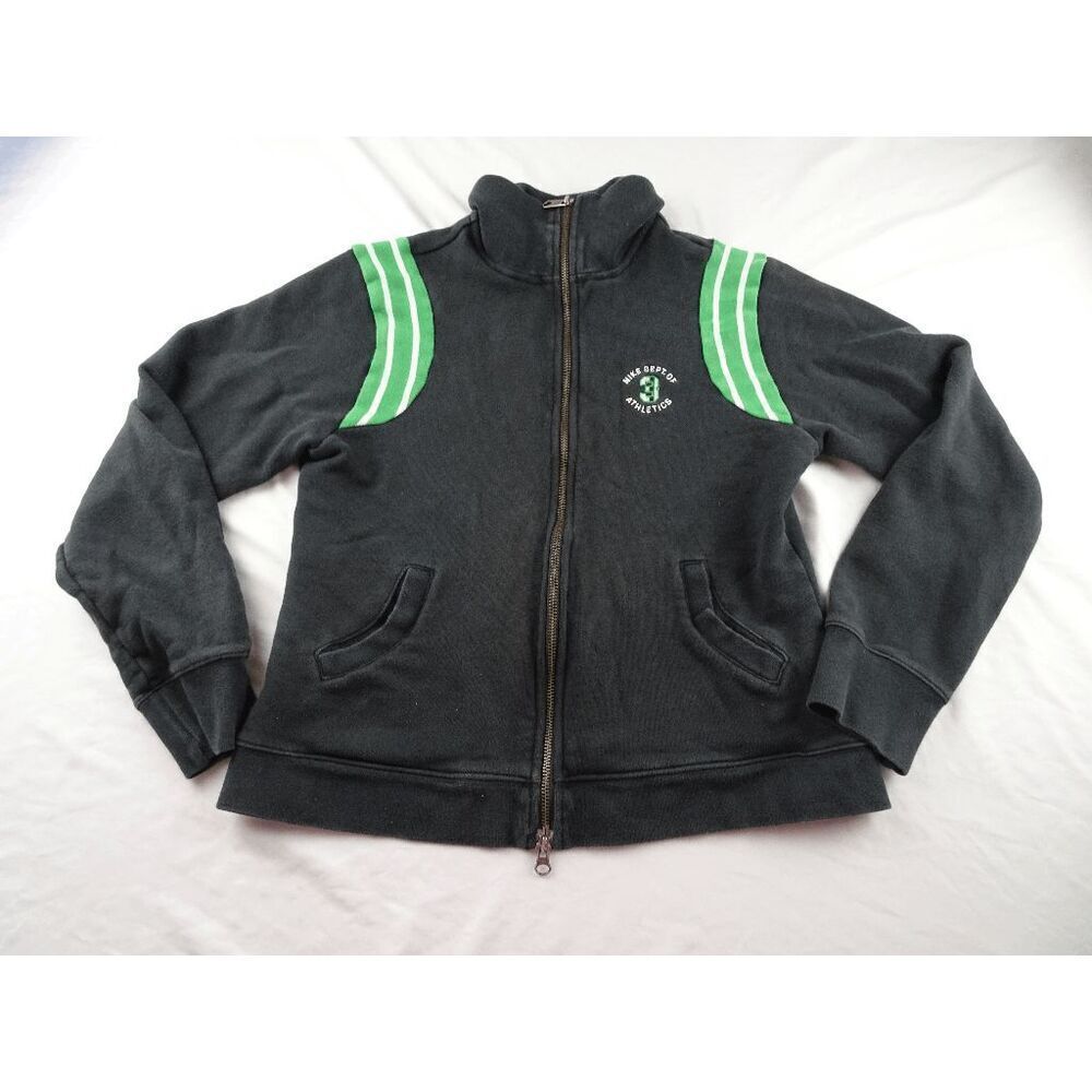 Vintage Y2k Nike Dept. of Athletics 3 Full Zip Youth Sweater Size M (8-10)